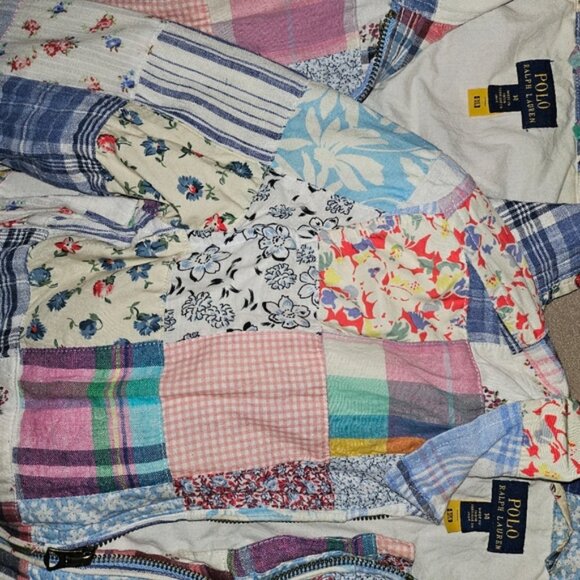 Patchwork Multicolor Ralph Lauren Polo Jacket - Picture 6 of 7